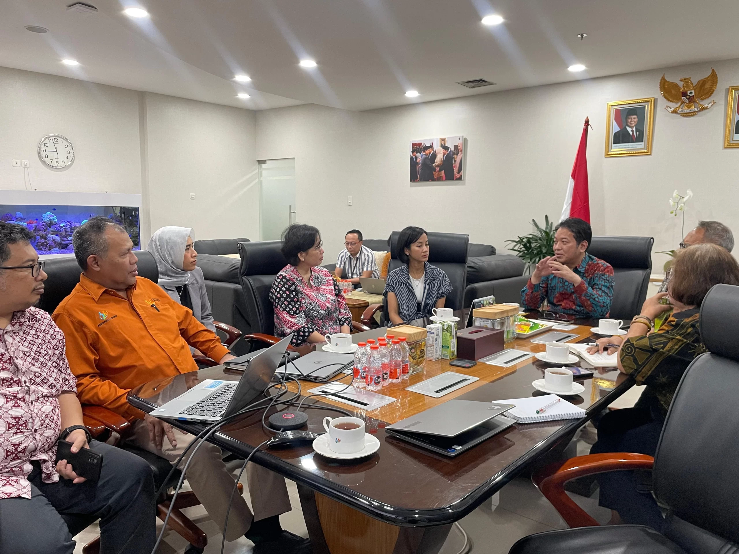 Continued Discussion on Access and Recognition with BPS and BP Taskin RI 8 Yayasan Mahija parahita nusantara