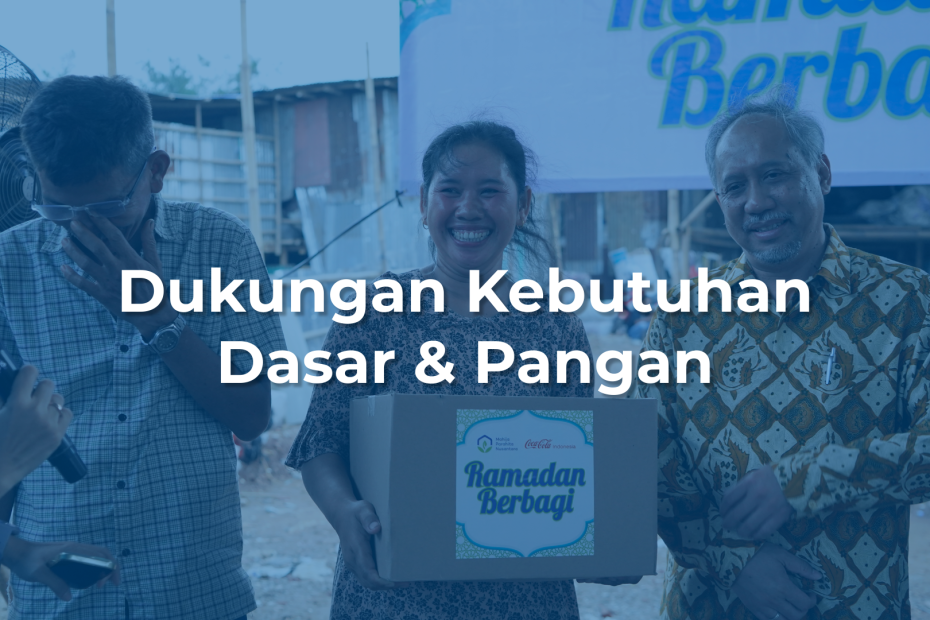 Dukungan Kebutuhan Dasar & Pangan 3 Yayasan Mahija parahita nusantara